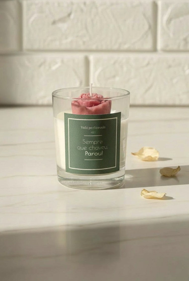 Mini vela perfumada