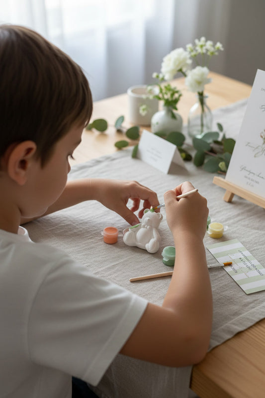 Lembrança Criativa para Crianças – Kit para Pintar Personalizado