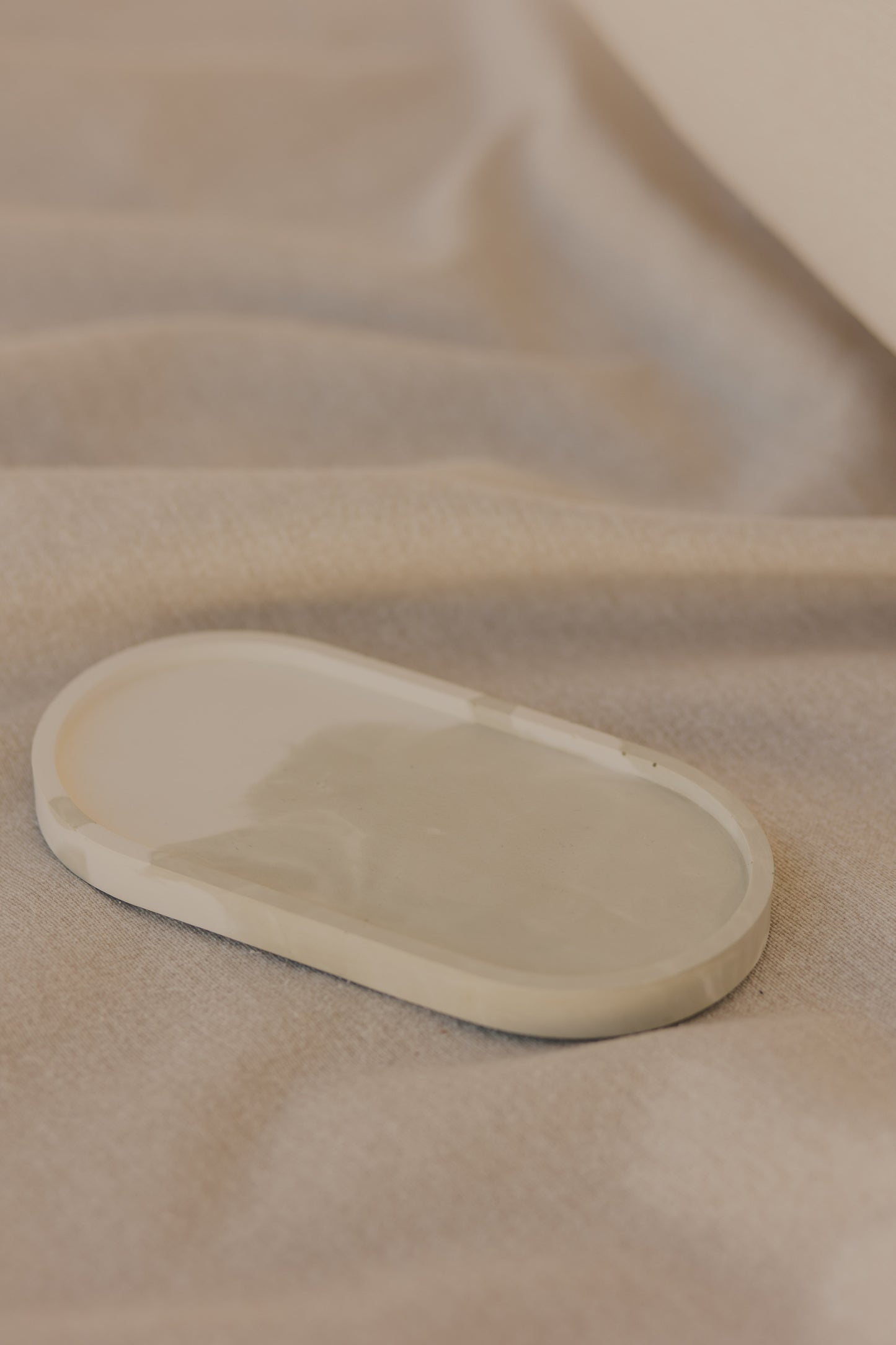 Bandeja decorativa oval BASIC