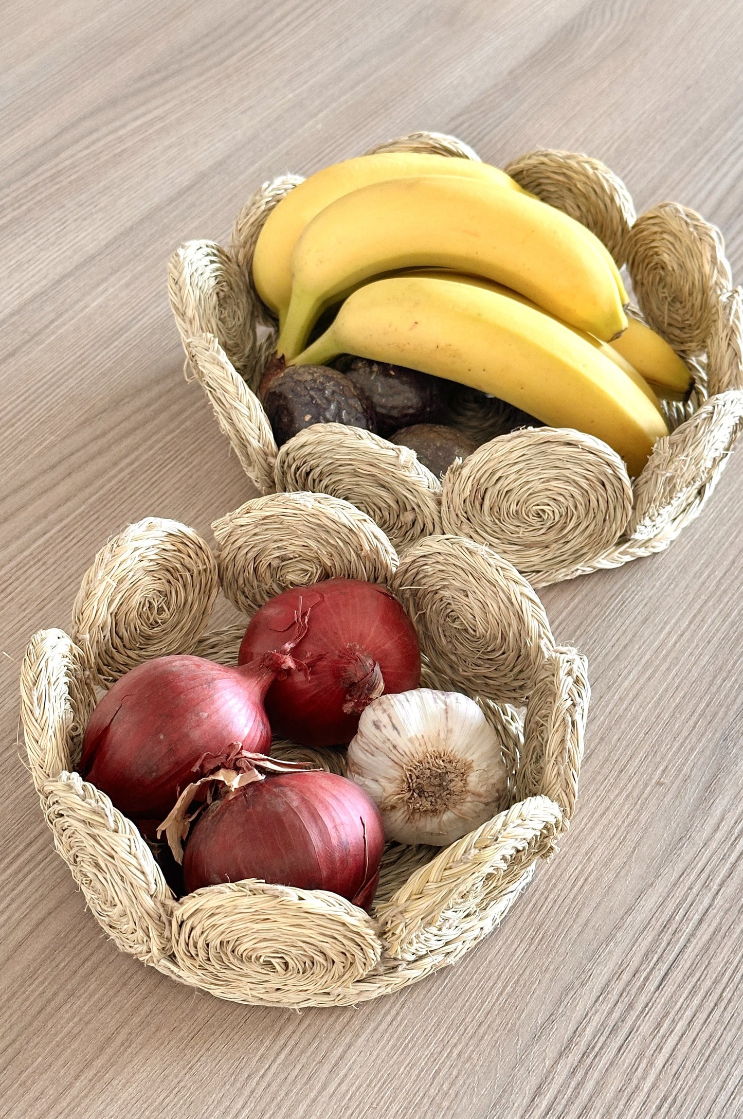 Cesta em bracejo 'Raiz'