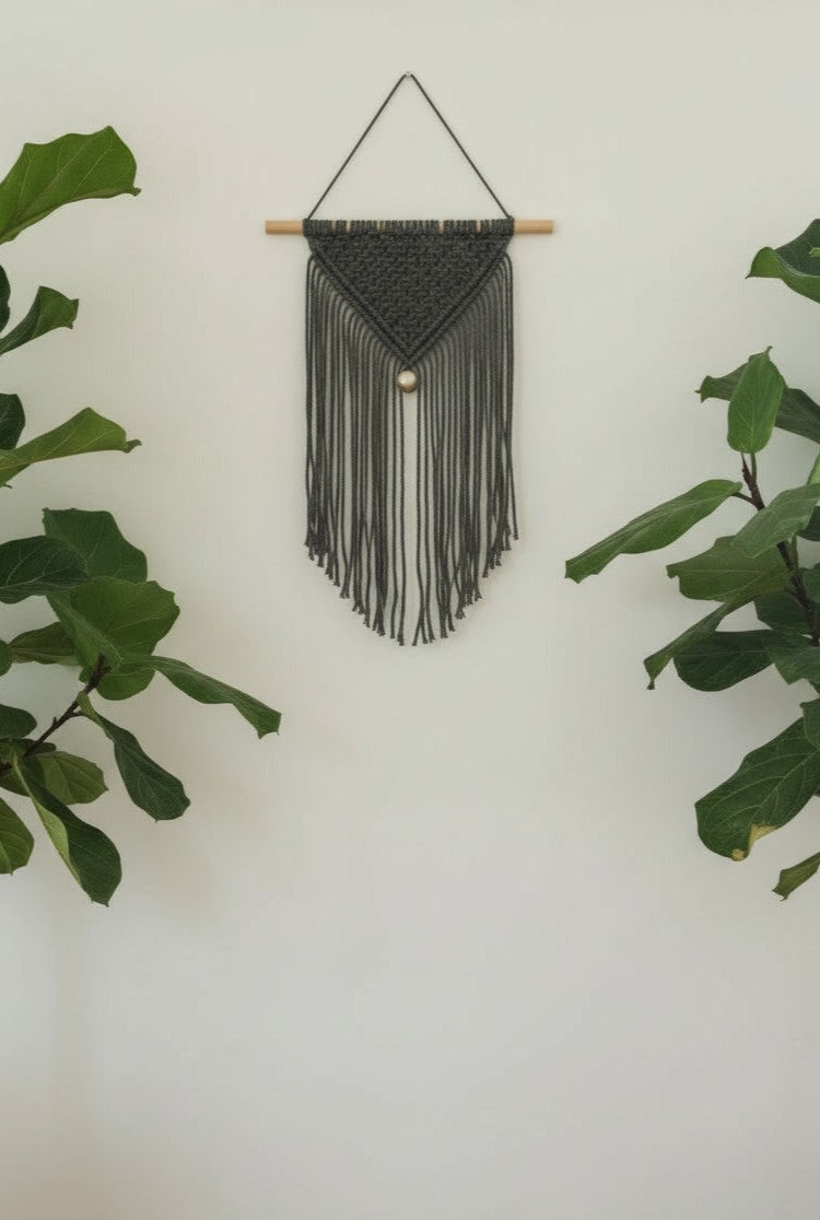 Mini painel macramê Flávia