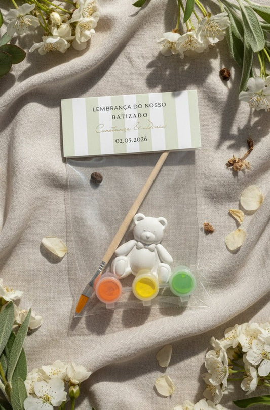 Lembrança Criativa para Crianças – Kit para Pintar Personalizado