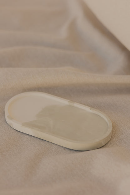 Bandeja decorativa oval BASIC