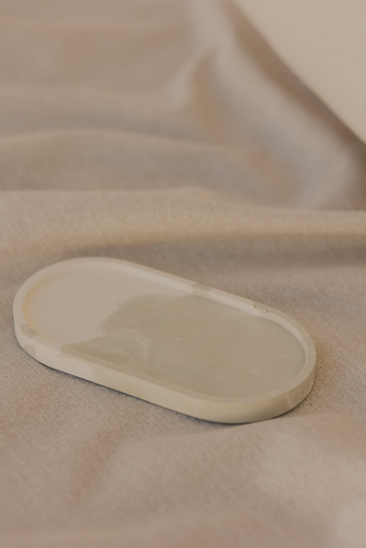 Bandeja decorativa oval BASIC